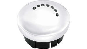 Drag Specialties LED Fuel Gauge for '08-25 Harley Davidson FLHR, '15-23 FLRT, '08-17 Softail, '09-17 FXDB/FXDC/FXDL/FXDF & '10-17 FXDWG - Chrome or Black