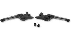 PSR Anthem Adjustable Lever Set for '21-24 Harley Davidson Touring & Trike Models (Not for '23-24 CVO) - Contrast Cut