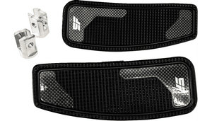 Slyfox Mini Driver Floorboards for '18-Up Harley Davidson FLDE/FLFB/FLFBS/FLHC/FLHCS/FLSL Softail Models - Black