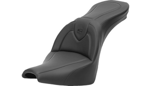 Saddlemen Roadsofa Seat for '18-25 Harley Davidson Street Bob FXBB & Standard Models - Black Stitching