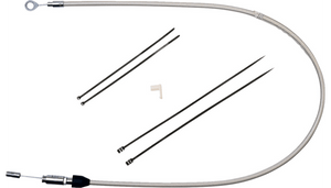 Magnum Shielding Sterling Chromite II Quick Connect Upper Clutch Cable for Harley Davidson Softail '18-20 FLDE/FXFB, '19-20 FXDRS, '18-23 FXFBS (4 Color Choices)