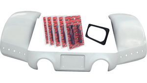 Paul Yaffe Bagger Nation Pro Street Rear Fender Kit for '15-24 Freewheeler FLRT and '23-24 Road Glide 3 FLTRT - Dual Outlet