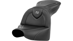 Saddlemen Roadsofa Seat for '18-20 Harley Davidson Softail Breakout - Carbon Fiber
