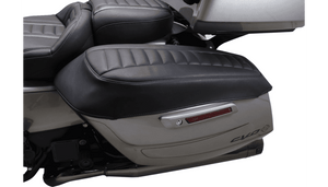 Mustang Saddlebag Lid Covers for '23-24 Harley Davidson CVO Road Glide (ST) and Street Glide 2024 Road Glide and Street Glide (Select Stitching Color)