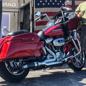 D&D Exhaust Bob Cat Full Exhaust System for '09-16 Harley Davidson Touring Models (Choose Options)