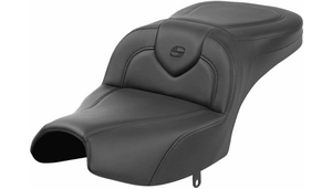 Saddlemen Roadsofa Standard Reach Seat for '22-Up Indian Pursuit - Black Stitching