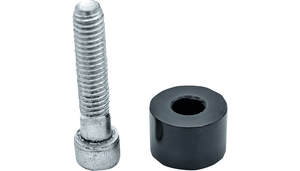 Burly Brand Brawler ST-Style Saddle Bag Adapter Kit for '18-Up Harley Davidson Softail Models - Black