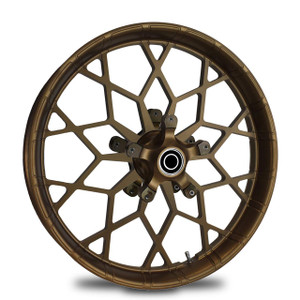 RC Components Phenom Bronze Wheels for Harley Davidson Models (Choose Options)