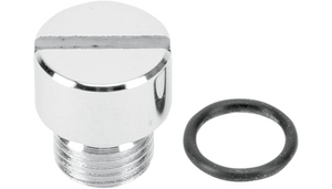 Colony OEM-Style Oil Screen Pump Plug '69-99 Big Twin - Chrome