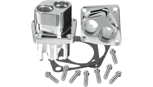 S&S Cycle Billet Tappet Guides for '84-00 Evolution Big Twin - Chrome