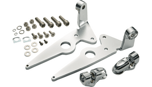 Ciro Highway Peg Mounts for '14-24 Indian Touring Models w/OEM Floorboards (Select Finish)