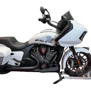 TAB Performance +4 Indian Reduced Reach Folsom Prison Series Handlebars for '18 - Up Indian Bagger & Touring Models (Select Finish)