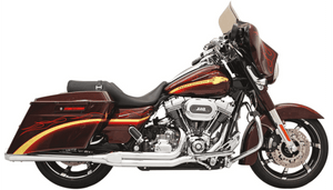 Bassani Road Rage 2:1 Touring Exhaust for '10-16 Harley Davidson FL Models - Chrome