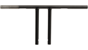 Drag Specialties 1" Gloss Black Handlebars -10" T-Bar