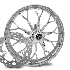 RC Components Chrome Impulse Wheel for Harley Davidson Models (Choose Options)