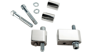 Pingel Driver Floorboard Extenders for '09-19 Harley Davidson Touring & '09-13 FL Trike Models - Chrome