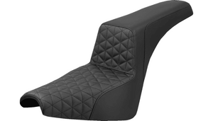 Saddlemen Step-Up Tri-Gripper Seat for '18-Up Harley Davidson Softail Street Bob FXBB and FXST Softail Standard 