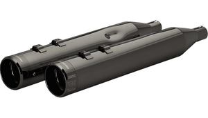 Khrome Werks 4-1/2" HP-Plus Slip-On Mufflers with Klassic Tip for '17-Up Harley Davidson Touring - Eclipse