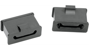 Drag Specialties Rubber Muffler Mounts for '85-Up Harley Davidson Touring - Pair