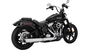 Vance & Hines Twin Slash Slip-On Muffler for '25-Up Harley Davidson Low Rider S, Low Rider ST, Heritage and Street Bob (Select Finish)