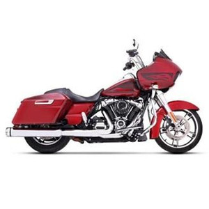 Rinehart Racing Black Chrome Slip On Mufflers for CVO Models
