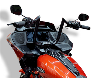 TAB Performance 11" Folsom Prison Handlebars for '24-Up Harley Davidson Road Glide Models (Select Finish)