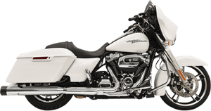 Bassani 4 inch DNT Straight Can Mufflers for Harley Davidson Touring Models '17-Up