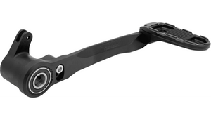 Gilles Tooling Adjustable Rear Brake Lever for '14-25 Harley Davidson Touring and Trike - Black