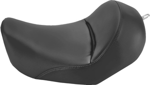 CLEARANCE Saddlemen Renegade Heels Down Solo Seat for '06-17 Harley Davidson Dyna Glide (Without Backrest) Plain Black