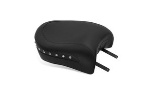 CLEARANCE Mustang Seats Wide Touring Passenger Seat for '14-Up Indian Chief Classic/Chief Vintage/Chieftain  -Studded