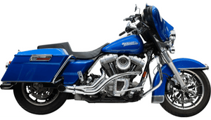 Trask Performance 2 into 1 BMF Exhaust System for '00-16 Harley Davidson Touring (Select Finish)