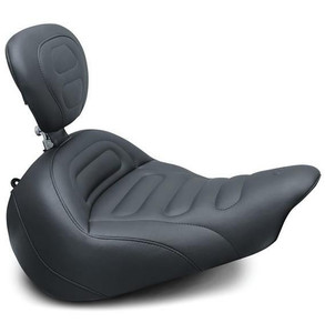 CLEARANCE Mustang Touring Solo with Driver Backrest for Harley-Davidson Breakout FXSB 2013-17