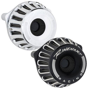 Rinehart Moto Inverted Air Cleaner for Gen 2 Harley Davidson '24-Up Touring (and '23 CVO Models) and '25-Up Softail (Choose Finish)