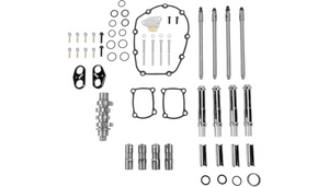 S&S Cycle 496 Chain Drive Camshaft Kit with Pushrod Tubes for '17-25 Harley Davidson M8 Models (Choose Pushrod Cover Finish) Not for CVO 121"
