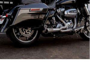 Cone Performance Exhaust 2 into 1 Turnout for '17-Up Harley Davidson Touring Models (Select Finish)