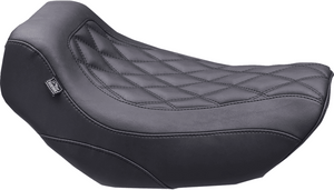 Mustang Tripper Solo Seat for '22-25 Harley Davidson Nightster RH975/S- Double Diamond Stitching