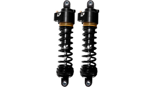 Progressive Suspension 944 Series Ultra Touring QPS Shocks for '80-25 Harley Davidson Touring - Heavy Duty - Black/Gold