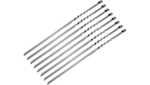 DEI Stainless Steel Lockjaw Locking Ties - 8 inch - 9-Pack