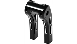Magnum Shielding Ghost Risers for '18-24 Harley Davidon with Softail Display Clamp or without - Black (Select Height and Clamp Style)