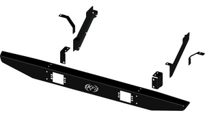 KFI Formed Rear Bumper for '26 Can Am Defender Models - Black
