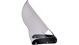 Klock Werks Flare Windshield for Memphis Shades Road Warrior Fairings - 15" Clear