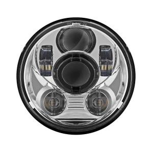 Hogworkz 5 3/4 inch LED V2 Headlight for '10-25 Honda VT1300 Fury, Sabre, Stateline, Interstate (Select Finish)