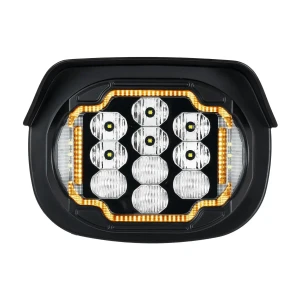 Hogworkz LED Silvertooth Performance Headlight for '23.5-26 Harley Davidson Street Glide Models