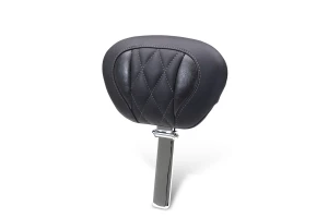 Mustang Super Touring Deluxe Diamond Driver Backrest for '24-26 Road Glide and Street Glide and '23-26 Harley Davidson CVO Road Glide (ST) and Street Glide (Select Stitching Color)