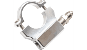 Feuling Oil Pressure Gauge Mount 1" - Raw Finish