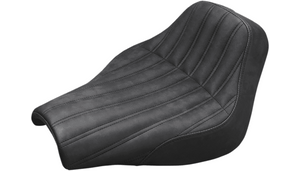Saddlemen Solo Knuckle Renegade Seat for '18-26 Harley Davidson Street Bob FXBB and Softail Standard FXST Models - Black