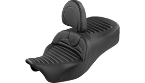 Saddlemen Road Sofa King Seats for '08-25* Harley Davidson Touring Models (Select Style and Stitching Color) Not for '23-24 CVO or '24-Up FLHX, FLTRX Models