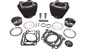 S&S Cycle 131" Hot Set Up Engine Performance Kit 4-5/8" Stroke for '18-25 Harley Davidson Softail Models - Wrinkle Black