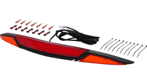 Show Chrome GT Marvel Trunk Light for '21-23 Honda Gold Wing GL1800 - Red Lens - Black