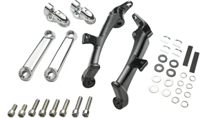 Ciro Adjustable Frame Mounted Highway Peg Mount Kit for '09-Up Harley Davidson Touring and Trike - Standard or Extended (Select Finish)